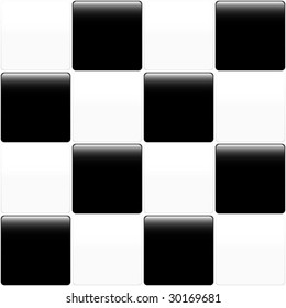 Black and White Tiles