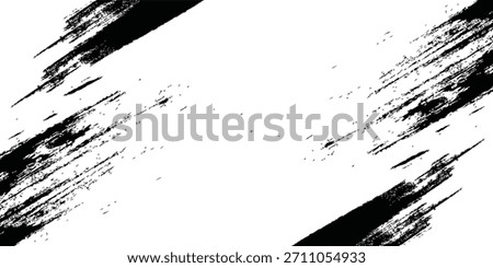 Black and white tire track background for rally, drift, motocross, off-road, and other motorsports. Black tire tracks on a white background with worn and splashed dirt effects. modern