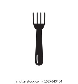 black and white tool bbq fork illustation