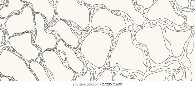 Plano de fundo do mapa topográfico em preto e branco. Linhas do mapa topográfico. Linhas topográficas monocromáticas do terreno com espaço para texto. Fundo de linhas de contorno do terreno cartográfico para o site, apresentações