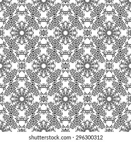 Black and white triangle pattern, background, texture art