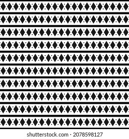 Black and white tribal ethnic pattern with geometric elements, traditional African mud cloth, tribal design. fabric or home wallpaper design