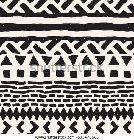 tribal pattern black and white tumblr