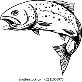 1,008 Trout tattoo Images, Stock Photos & Vectors | Shutterstock