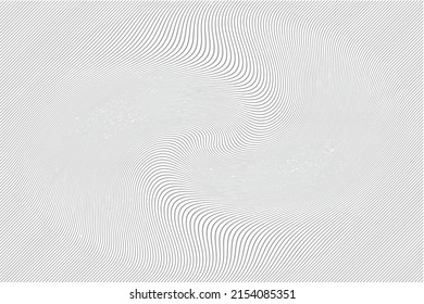 Black and White Twirl lines Background art 