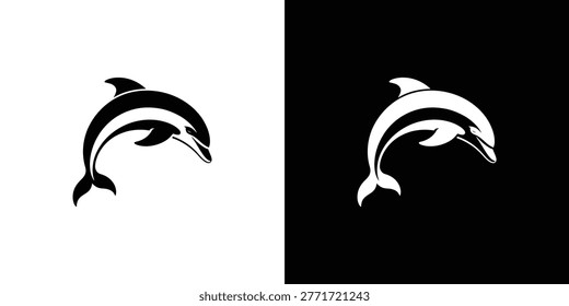 Black and white of two swans in a graceful, curved neck pose birds animal
