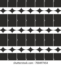 black and white umbrella pattern background