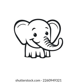 Black and white Uncomplicated logo with a Pleasant Cheerful bear.
