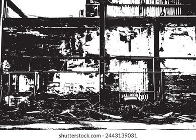 black and white Urban Decay Grunge Textures for Authenticity vector image background texture