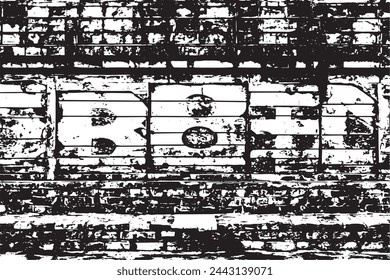 black and white Urban Decay Grunge Textures for Authenticity vector image background texture