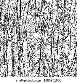 Schwarz-Weiß-Vektorillustration Textur Vorlage.