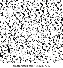 Black And White Urban Vector Texture Template.