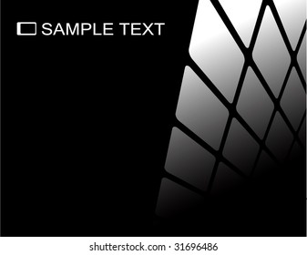 the black and white vector abstract background