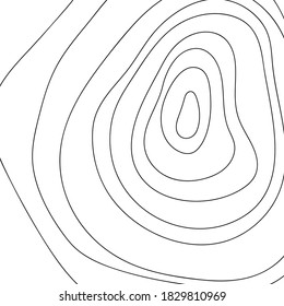 Fondo de abstracción vectorial en blanco y negro. Circulación de líneas