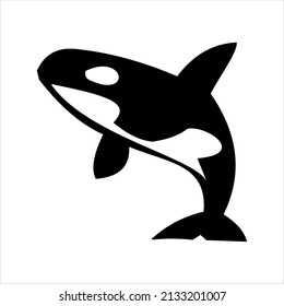 black and white vector animal icon art
