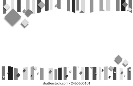 black and white vector background design with lines and several other modern objects