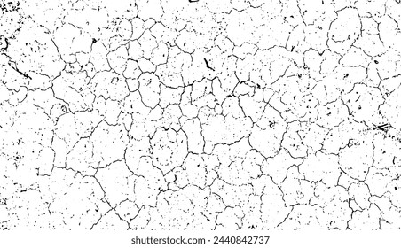 a black and white vector of a cracked  land, a black and white drawing of a cracked wall, cracked and cracked white grunge effect with a few small holes, a black and white drawing of broken ground,