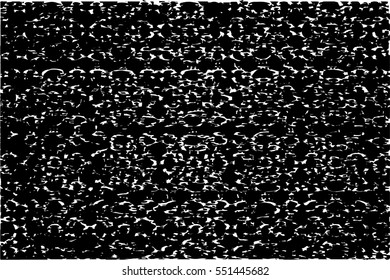 Black and white vector crochet illustration background