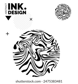 black and white vector design