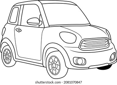 286 Car compact sketch Images, Stock Photos & Vectors | Shutterstock