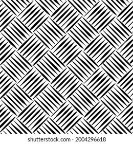 Black White Vector Graphics Seamless Pattern Stock Vector (Royalty Free ...