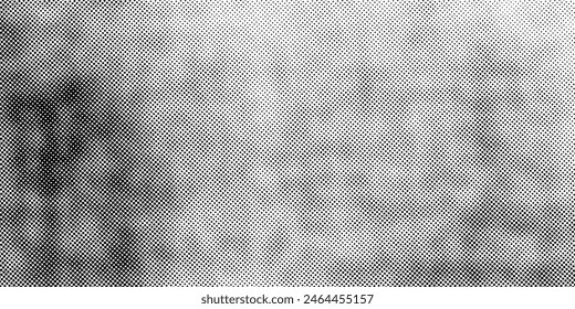 Black and white vector halftone. Abstract texture vector illustration	