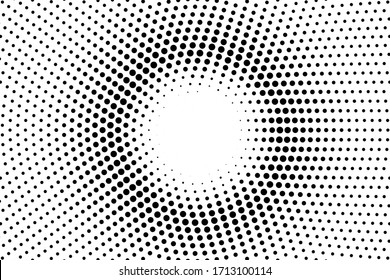 Fondo vectorial de medio tono blanco y negro