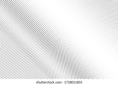 Fondo vectorial de medio tono blanco y negro