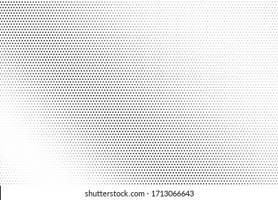 Black And White Vector Halftone. Subtle Half Tone Digital Texture. Faded Dotted Gradient. Comic Effect Overlay. Retro Dot Pattern On Transparent Backdrop. Graphic Halftone Perforated Texture