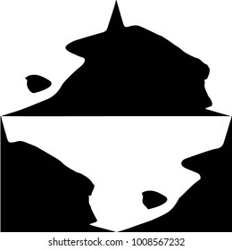 Black and white vector illustration
