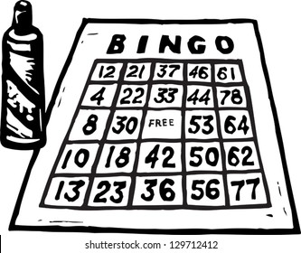 91 Bingo Marker Images, Stock Photos & Vectors 