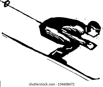 dessin skieurs images stock photos vectors shutterstock shutterstock