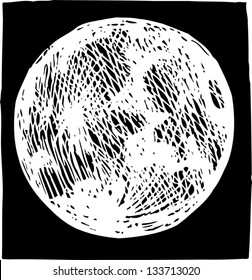 Full Moon Drawing Images, Stock Photos & Vectors | Shutterstock