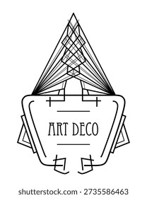 Black and white vector illustration of a seated flapper girl in 1920s style, wearing vintage lingerie. Elegant line art artwork presented in two design variations, inspired by Art Deco