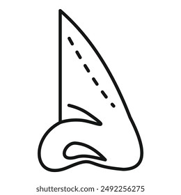 Black and white vector illustration of a stylized iron for design and web use