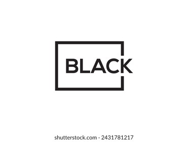 Ilustración vectorial en blanco y negro de vino negro. Logo de vino negro.