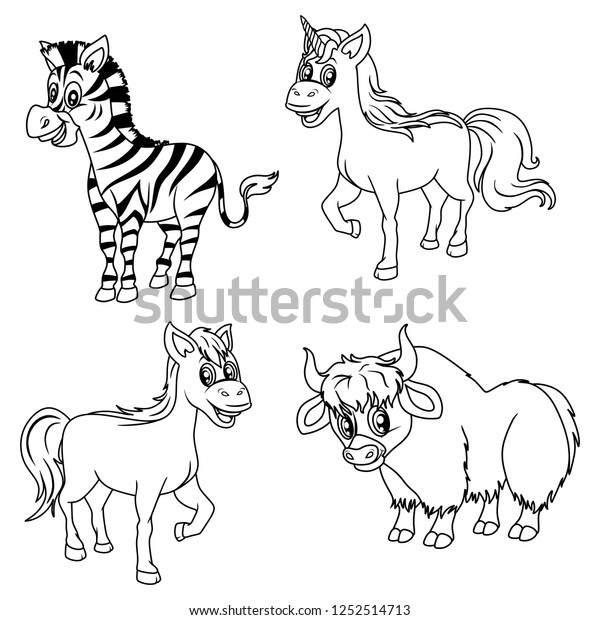44 Zebra Unicorn Coloring Pages  Images