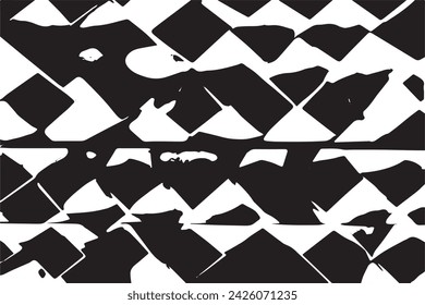 imagen vectorial en blanco y negro de grunge desestresado textura de fondo desgastado