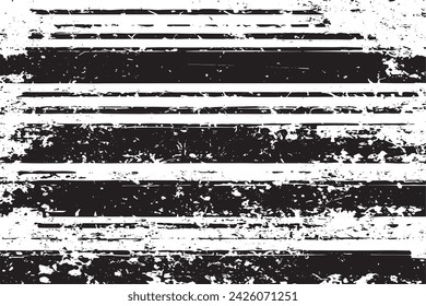 imagen vectorial en blanco y negro de grunge desestresado textura de fondo desgastado