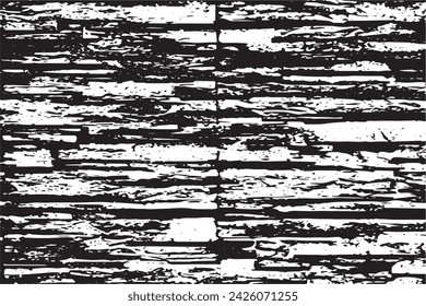 black and white vector image of grunge destressed rough weathered background texture