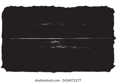 imagen vectorial en blanco y negro de grunge desestresado textura de fondo desgastado