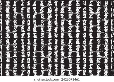 imagen vectorial en blanco y negro de grunge desestresado textura de fondo desgastado