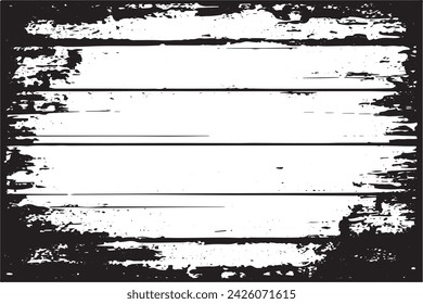 imagen vectorial en blanco y negro de grunge desestresado textura de fondo desgastado