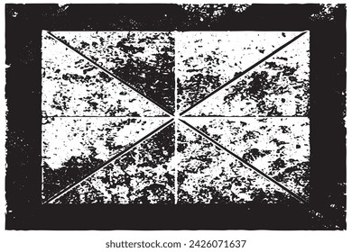 imagen vectorial en blanco y negro de grunge desestresado textura de fondo desgastado