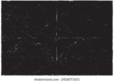 imagen vectorial en blanco y negro de grunge desestresado textura de fondo desgastado