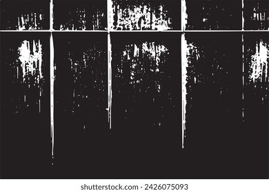 imagen vectorial en blanco y negro de grunge desestresado textura de fondo desgastado