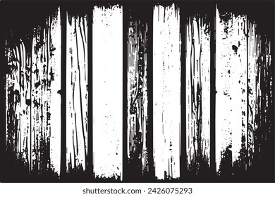 black and white vector image of grunge destressed rough weathered background texture