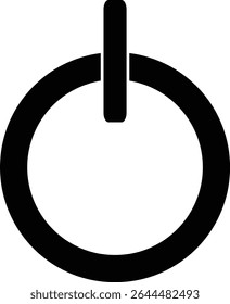 Ilustración de icono de Imagen de Vector blanco y negro eps 10 