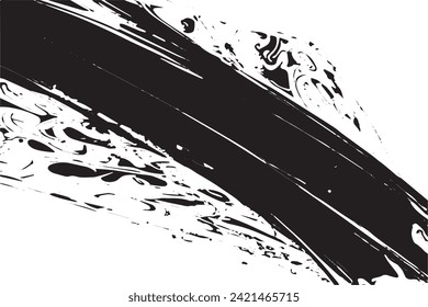 black and white vector image of overlay monochrome grunge background texture