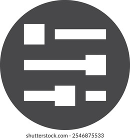 Black and white vector ion design 